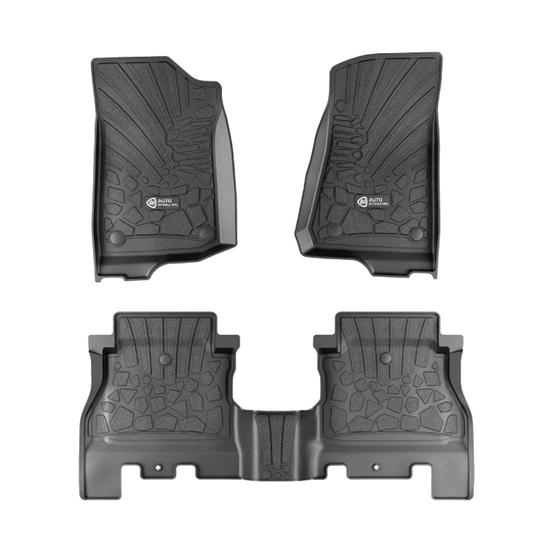 JEEP GLADIATOR 2020-2023 (musta, yksi 3 kappaleen sarja)