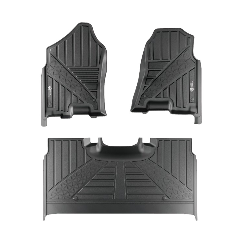 DODGE RAM 1500 2019-2022 (musta, yksi 3 kappaleen sarja)