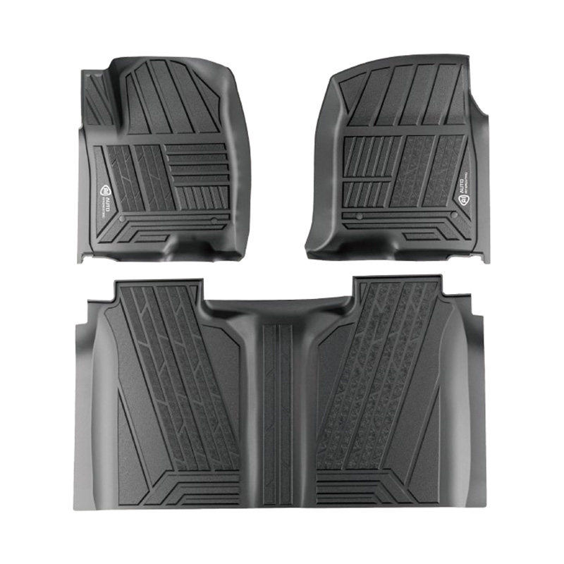 CHEVROLET SILVERADO / GMC SIERRA 2017-2023 (musta, yksi 4 kappaleen sarja)